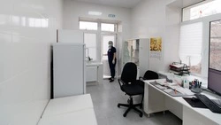 Капремонт поликлиники в селе Новоселицком завершился на 90%