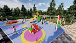 В парке села Китаевского на Ставрополье благоустроят зону отдыха с детской площадкой