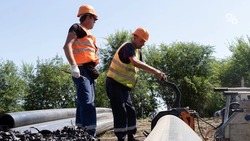 В Новоселицком округе с начала года заменили около 3 км водопроводных труб